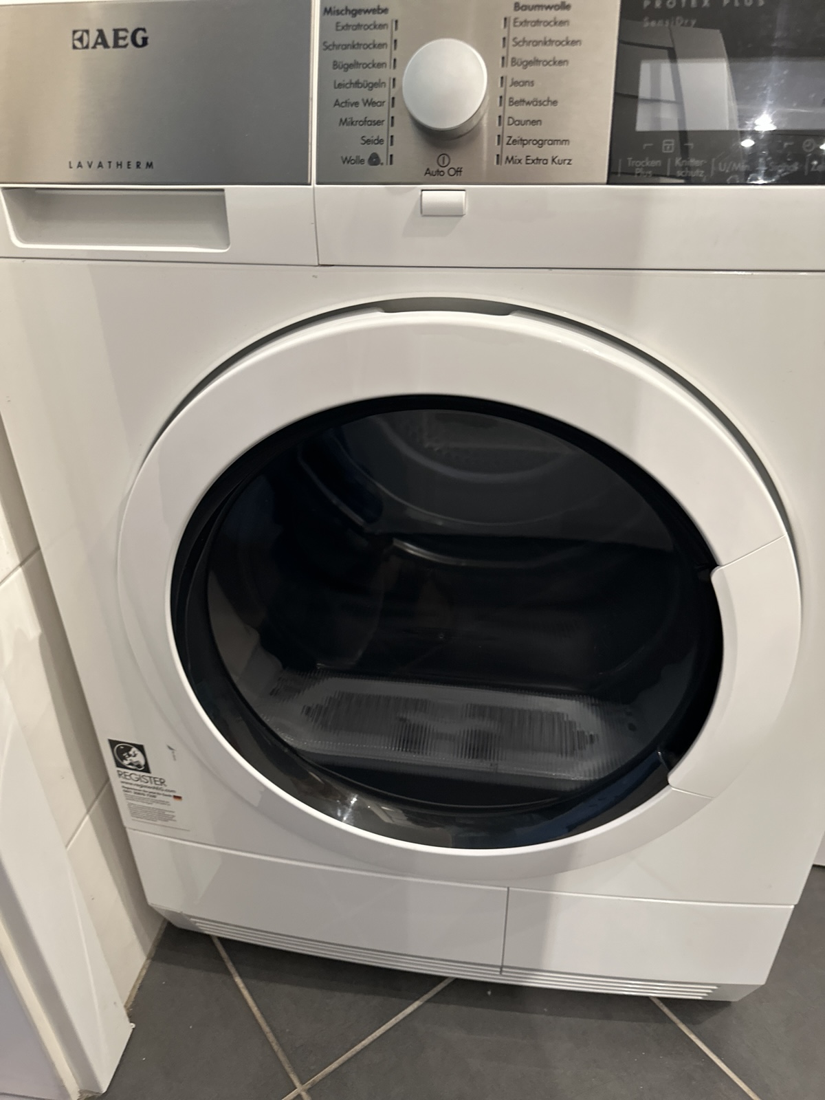 Wäsche Trockner AEG